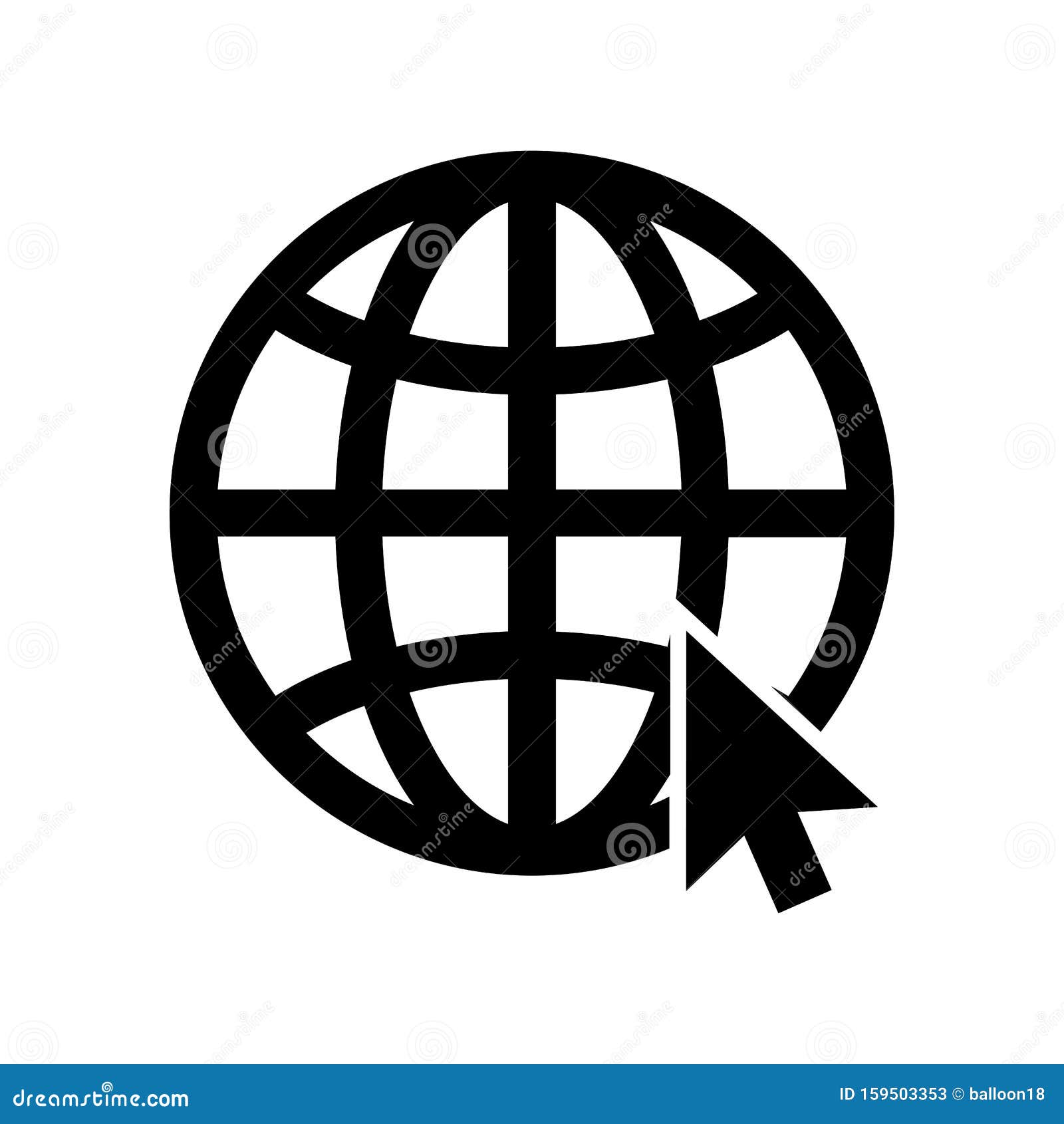 www globe icon