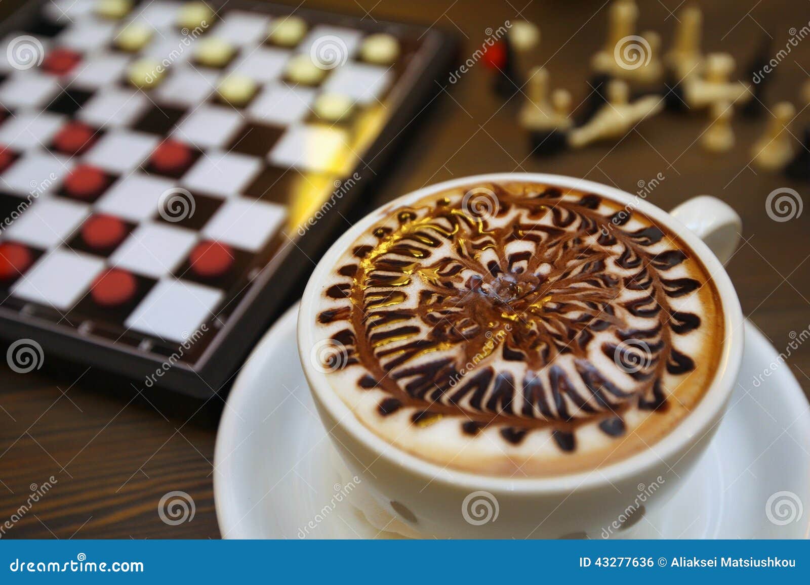 Café com xadrez