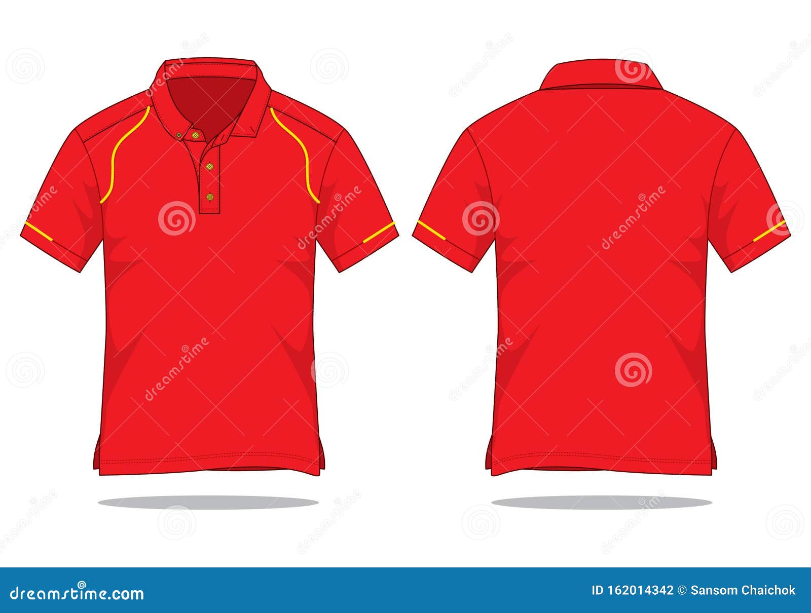 polo shirt color red