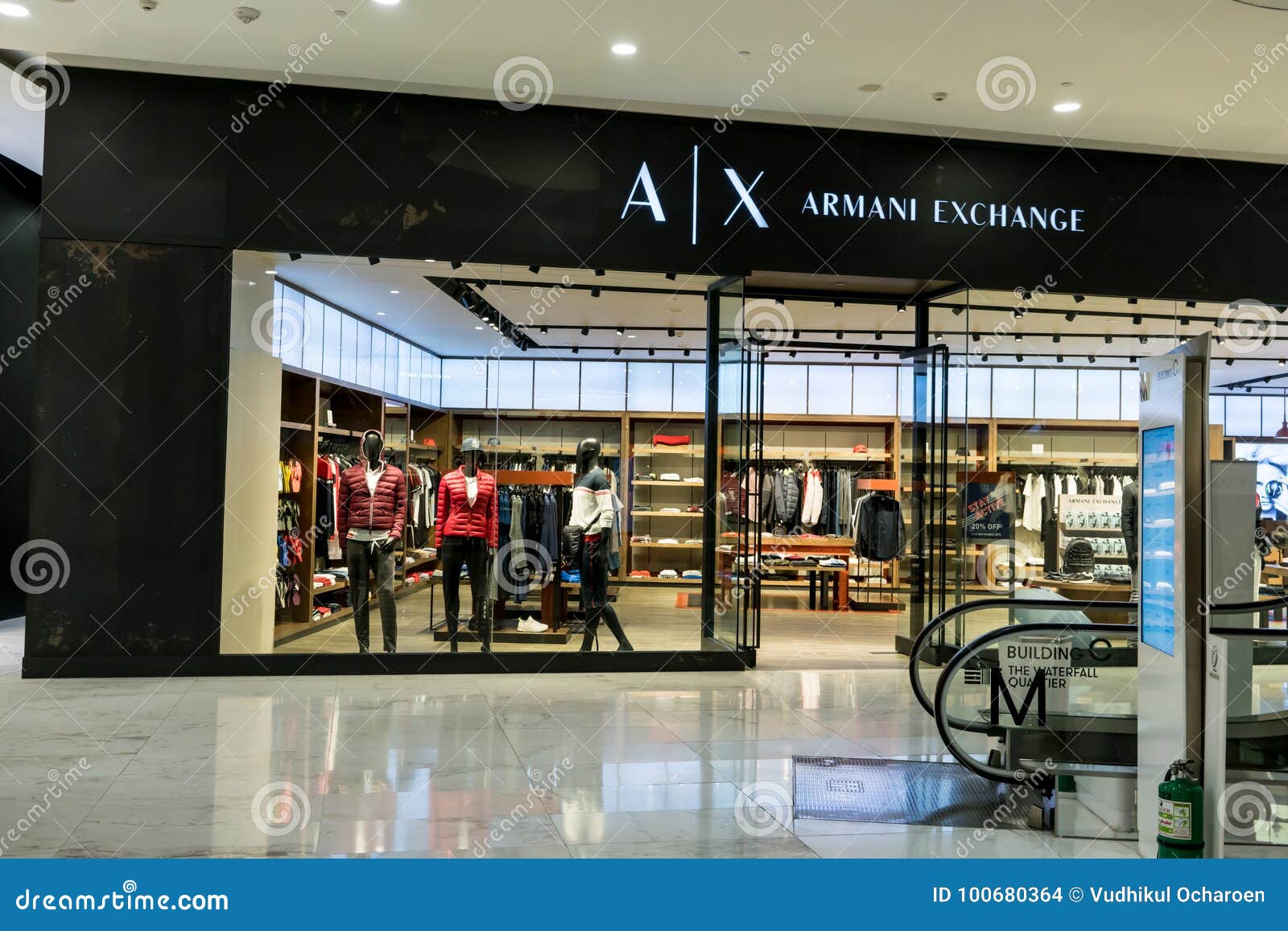 A|X Armani Exchange at Emquartier Thailand, Sep 3, 2017 Editorial Stock  Image - Image of boutique, background: 100680364