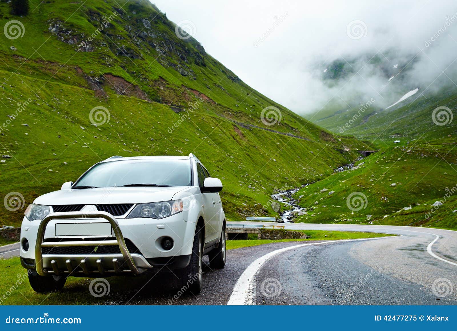 4x4 car in the mountain stock image. Image of explore 42477275