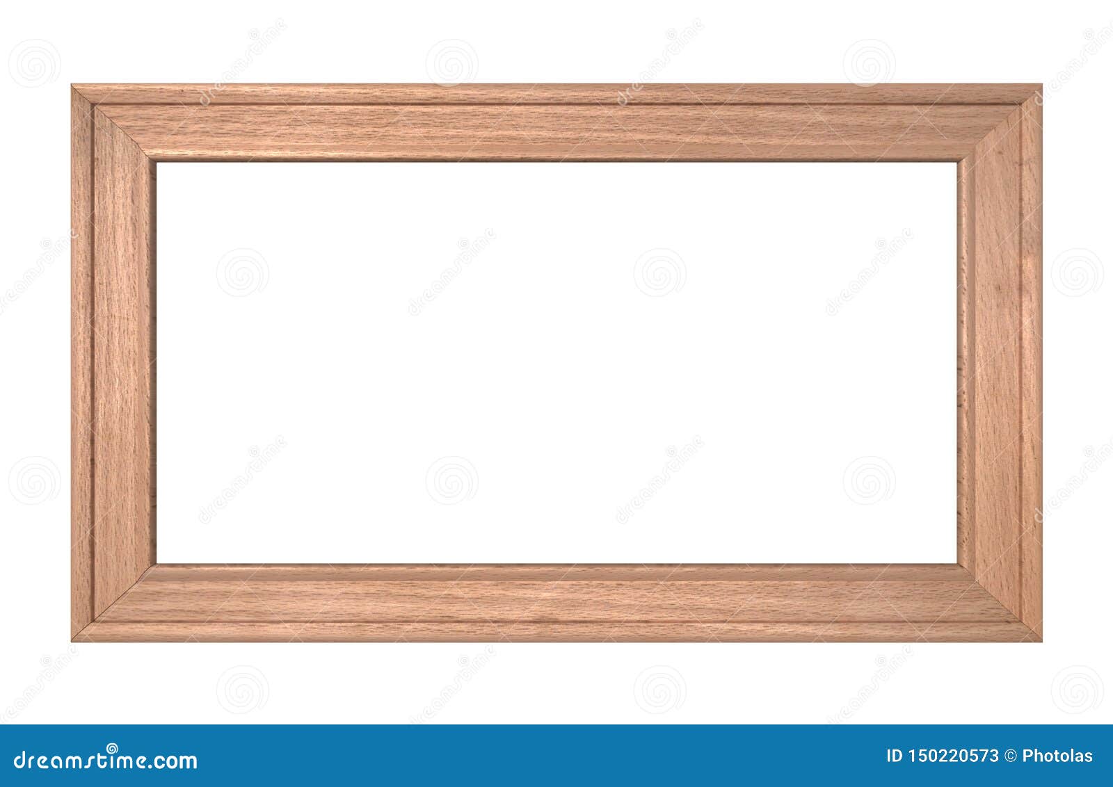 1x2 Horizontal Landscape Old Wooden Frame Mockup Realisitc Wood Sign Isolated Picture Frame Mock Up Template On White Background Stock Illustration Illustration Of Template Frame 150220573