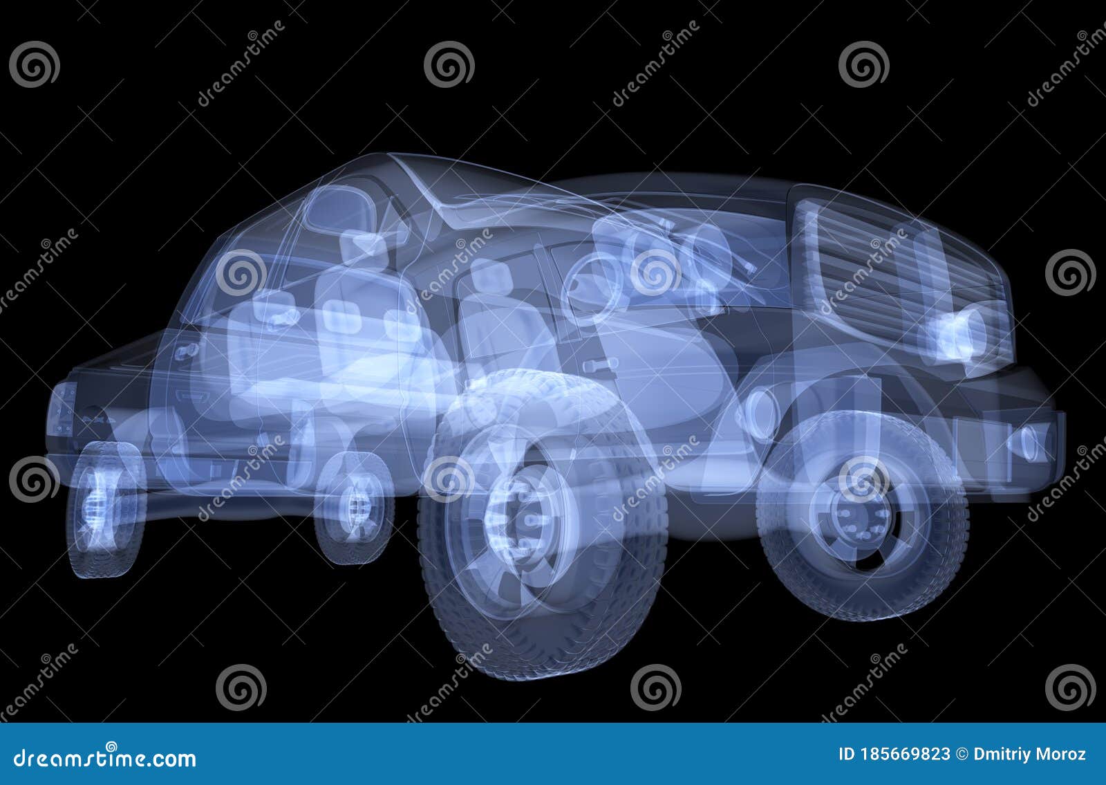 Xray car isolated stock illustration. Illustration of drive 185669823