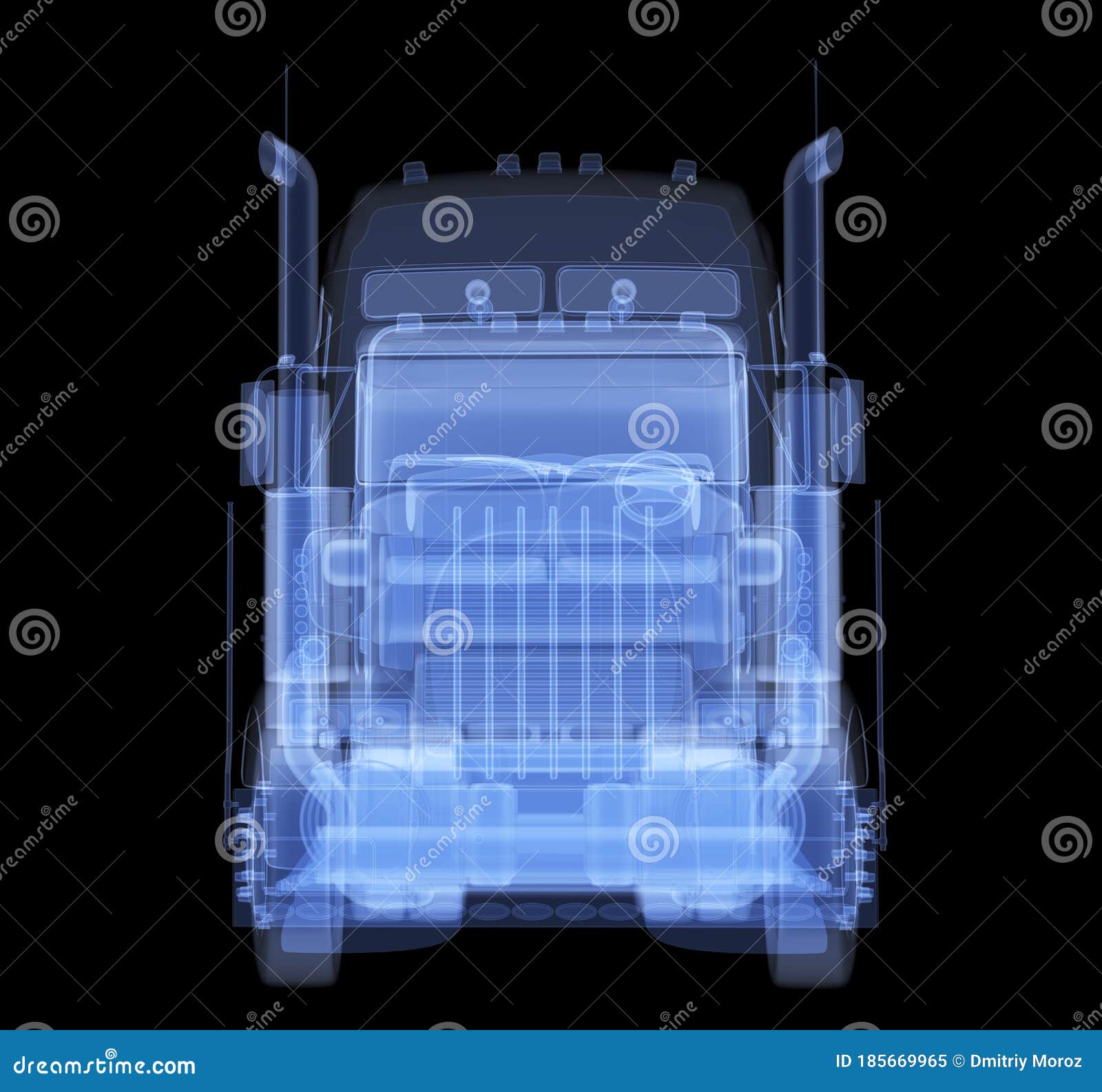 Xray car isolated stock illustration. Illustration of skeleton 185669965