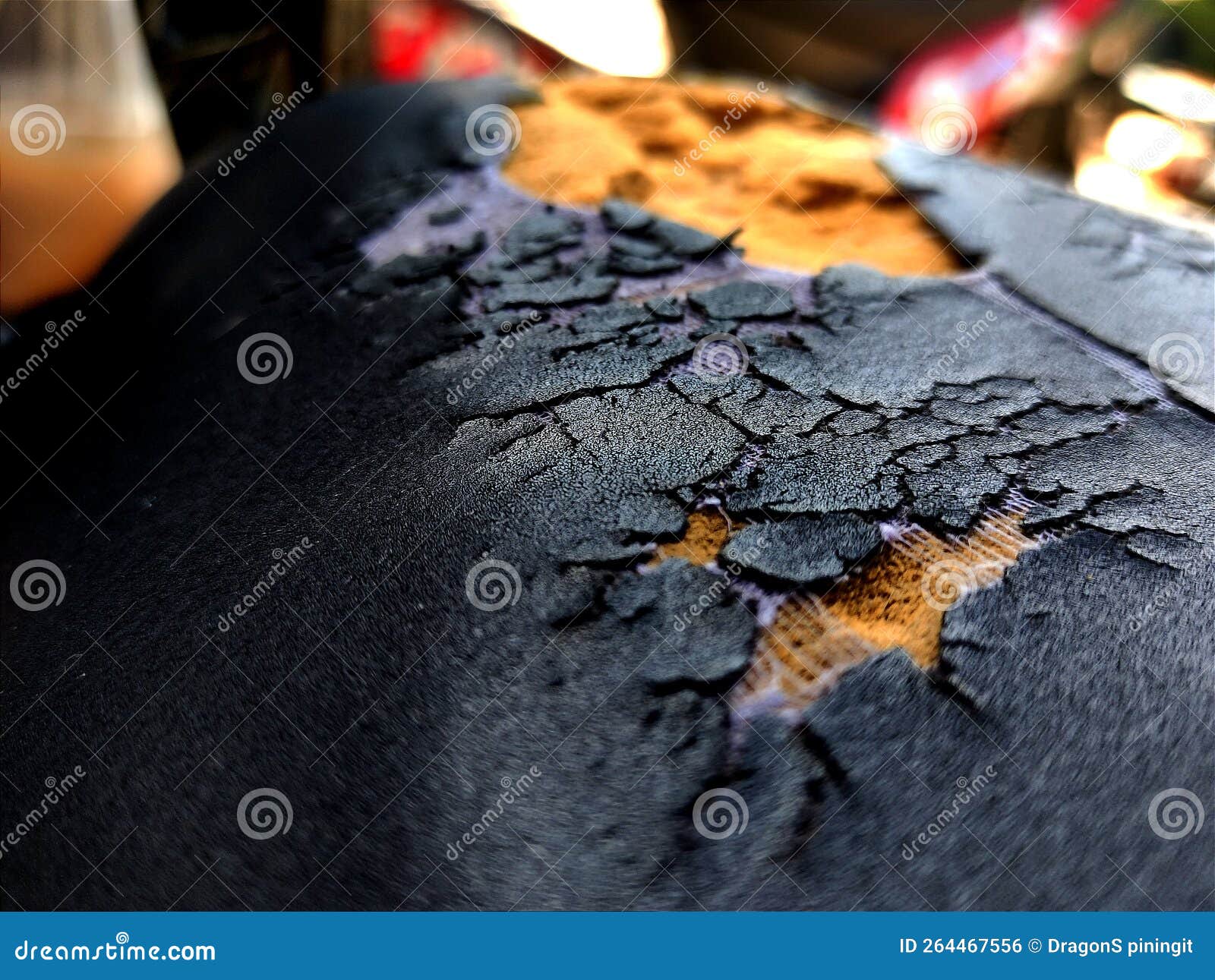 It& X27;s a Bike Seat with a Broken Use Wound Stock Photo Image of wound, bike 264467556