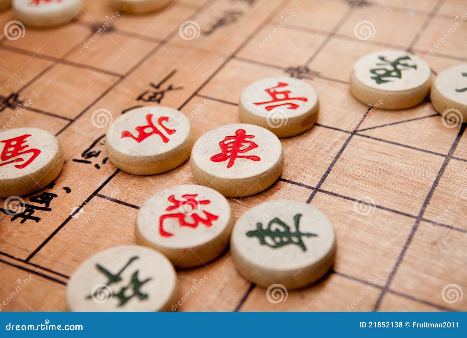 Xadrez chinês foto de stock. Imagem de chinês, vermelho