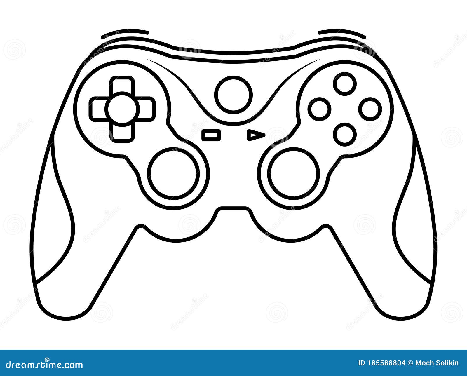 Xbox Controladores De Videojuegos O Icono De Gamepad Line Art Para  Aplicaciones Y Sitios Web Ilustración del Vector - Ilustración de lucha,  hardware: 185588804