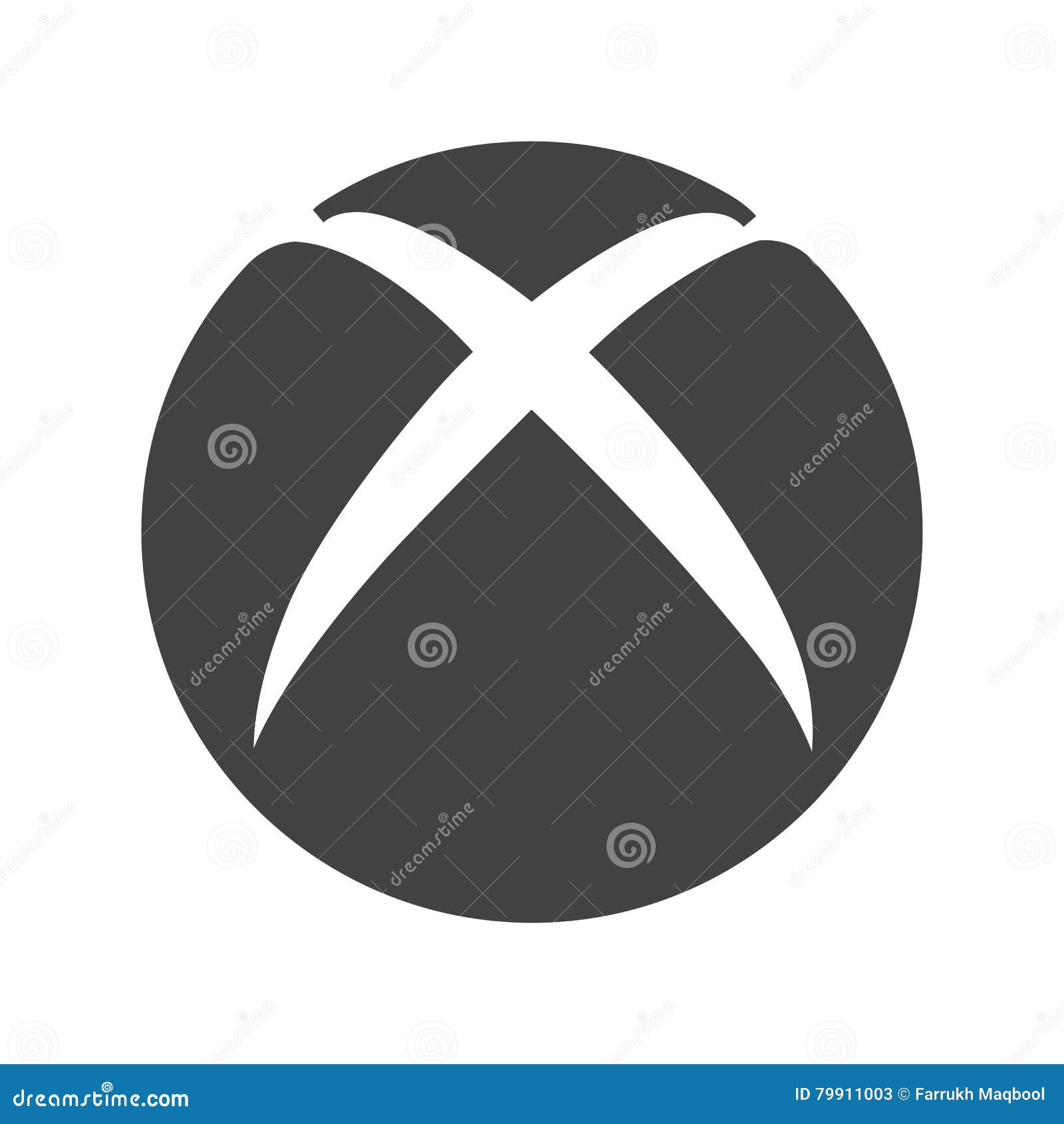 Xbox, game, microsoft icon vector image. Can also be used for social media logos. Suitable for mobile apps, web apps and print media.