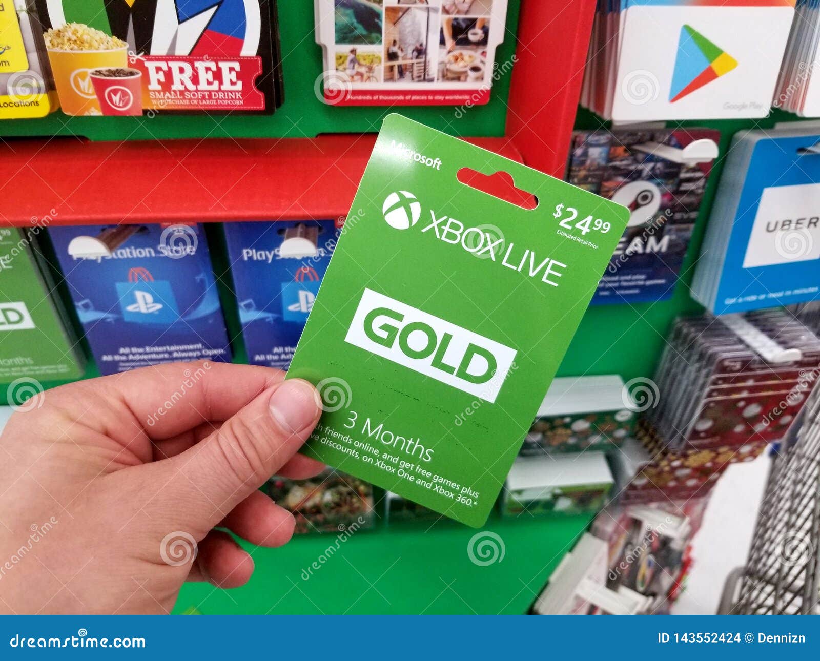 Xbox Gift Card In A Hand Editorial Stock Image Image Of Decoration 143552424