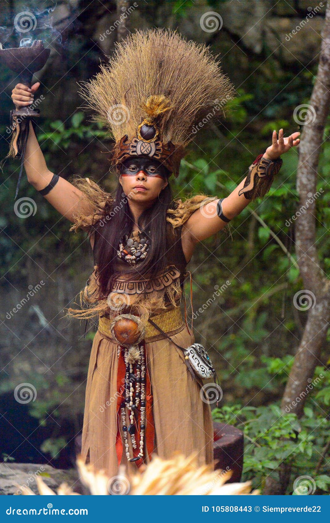 Mayan Tribe Girl Telegraph