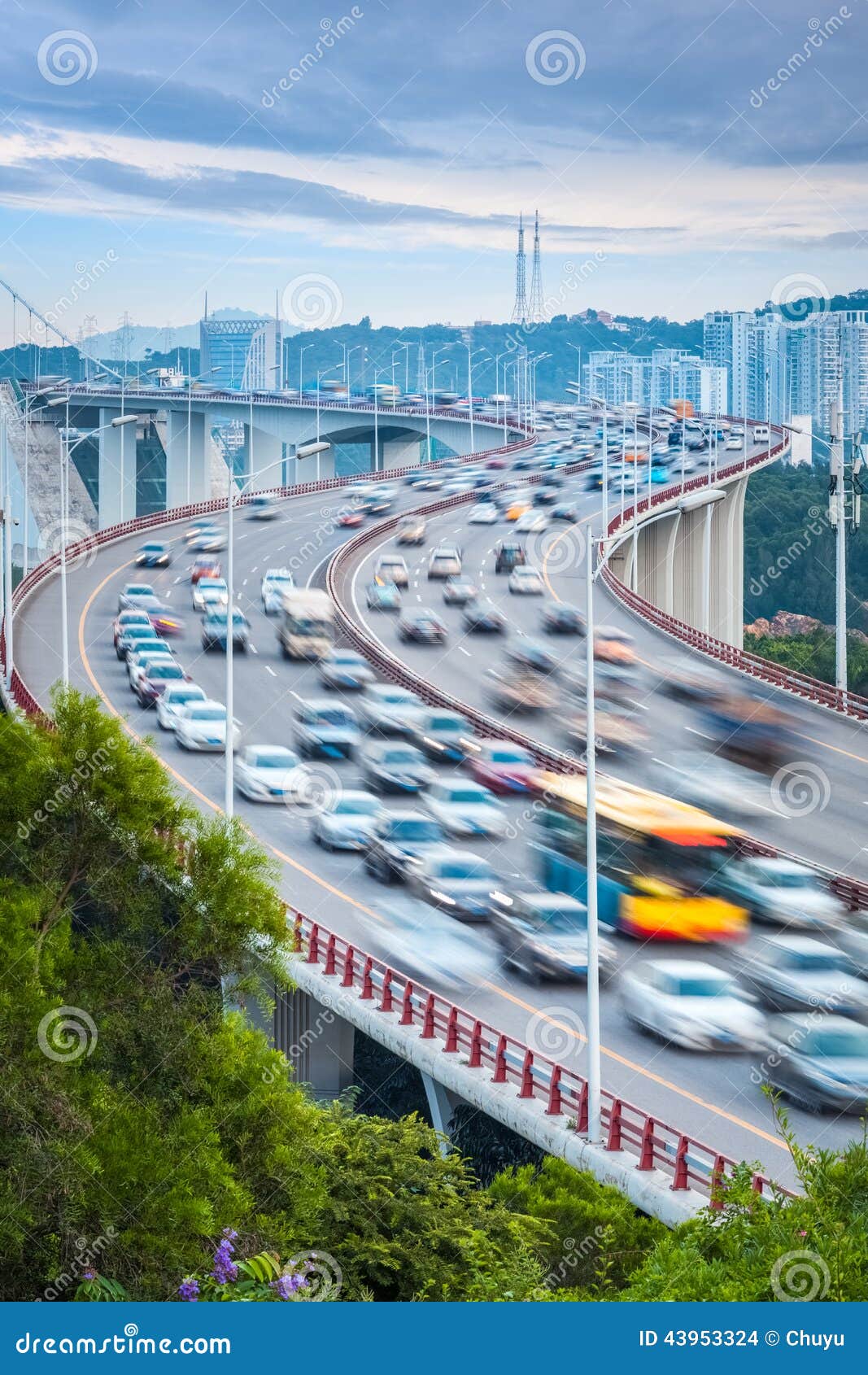 xiamen haicang bridge closeup