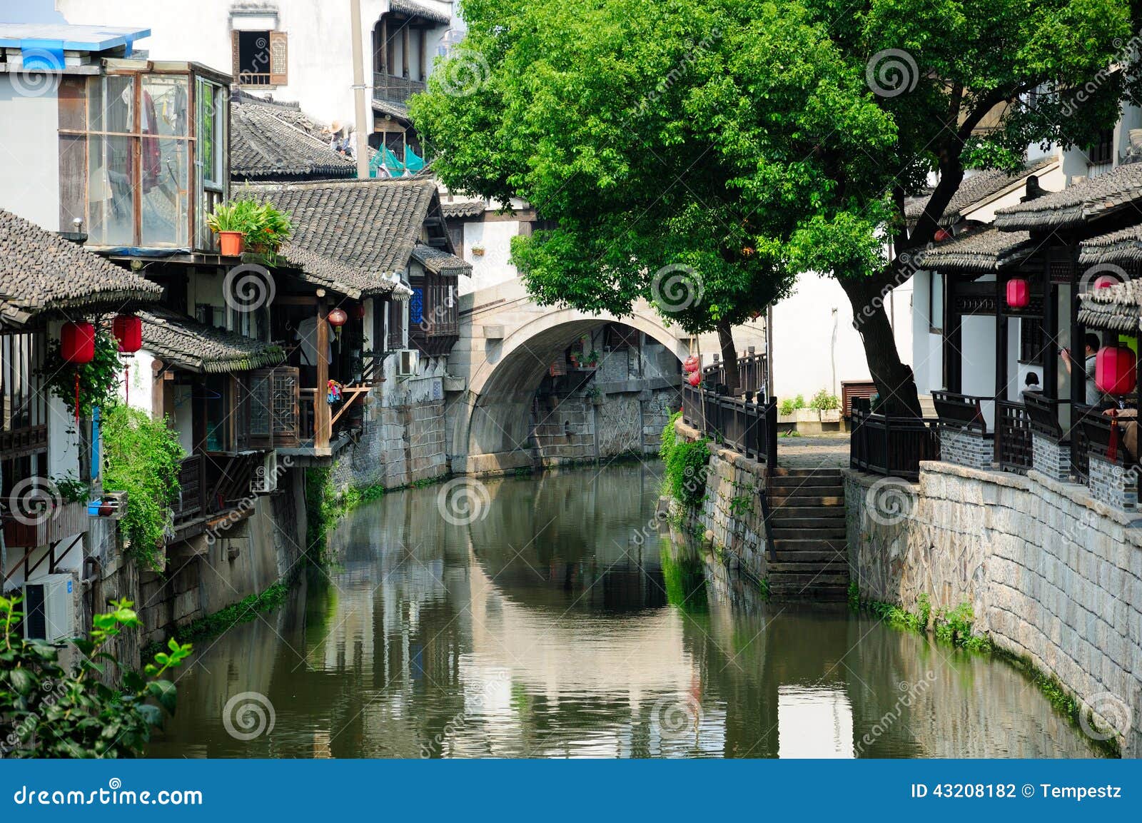 Xinchang Ancient Town Shanghai Editorial Photography Image of