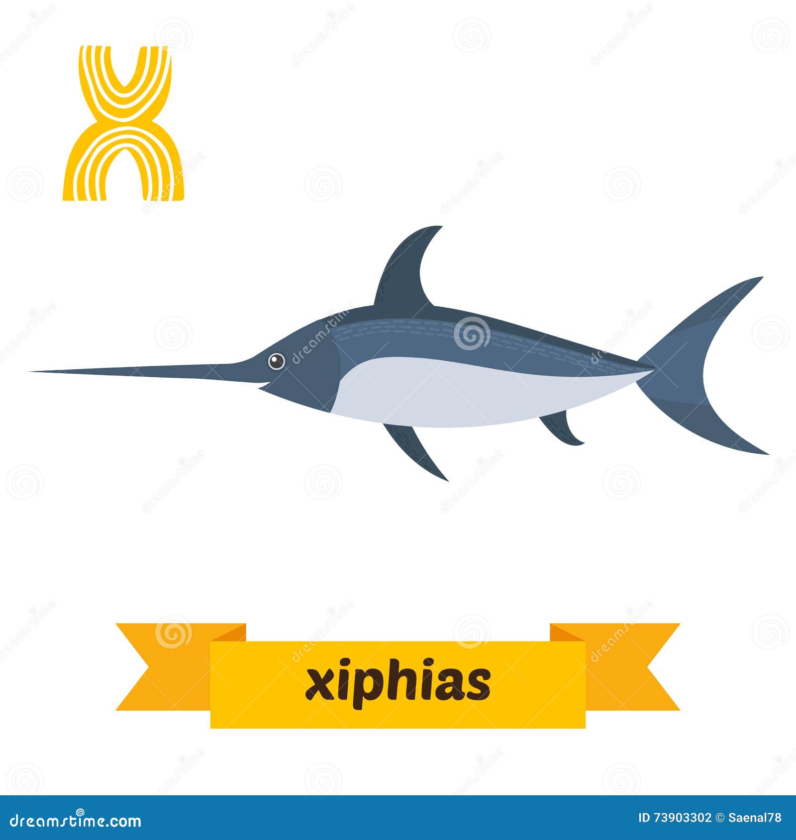 Xiphias. X Letter. Cute Children Animal Alphabet in Vector Stock Vector - Illustration of letter, education: 73903302 Xiphias. X Letter. Cute Children Animal Alphabet in Vector Stock Vector - Illustration of letter, education: 73903302