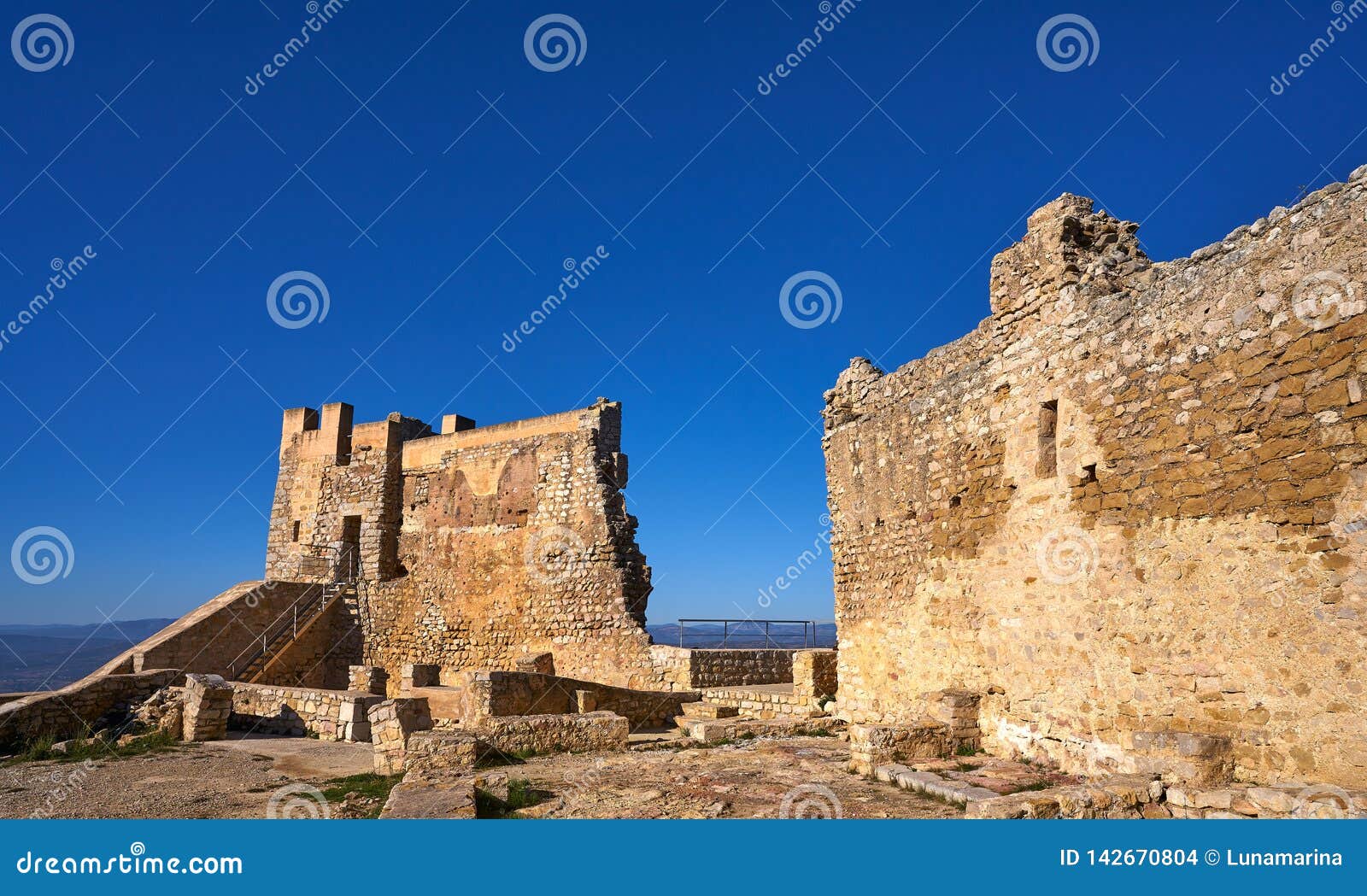 xivert castle in alcala de chivert castellon