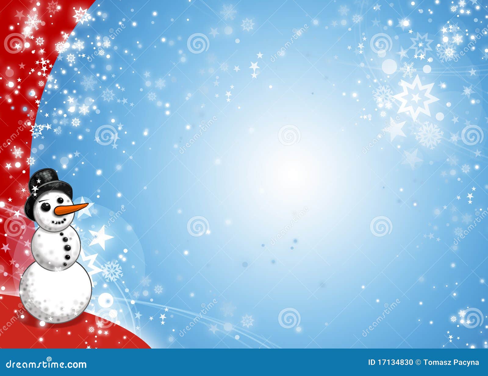 Xmas Blue and Red Xmas stock illustration. Illustration of fantasy