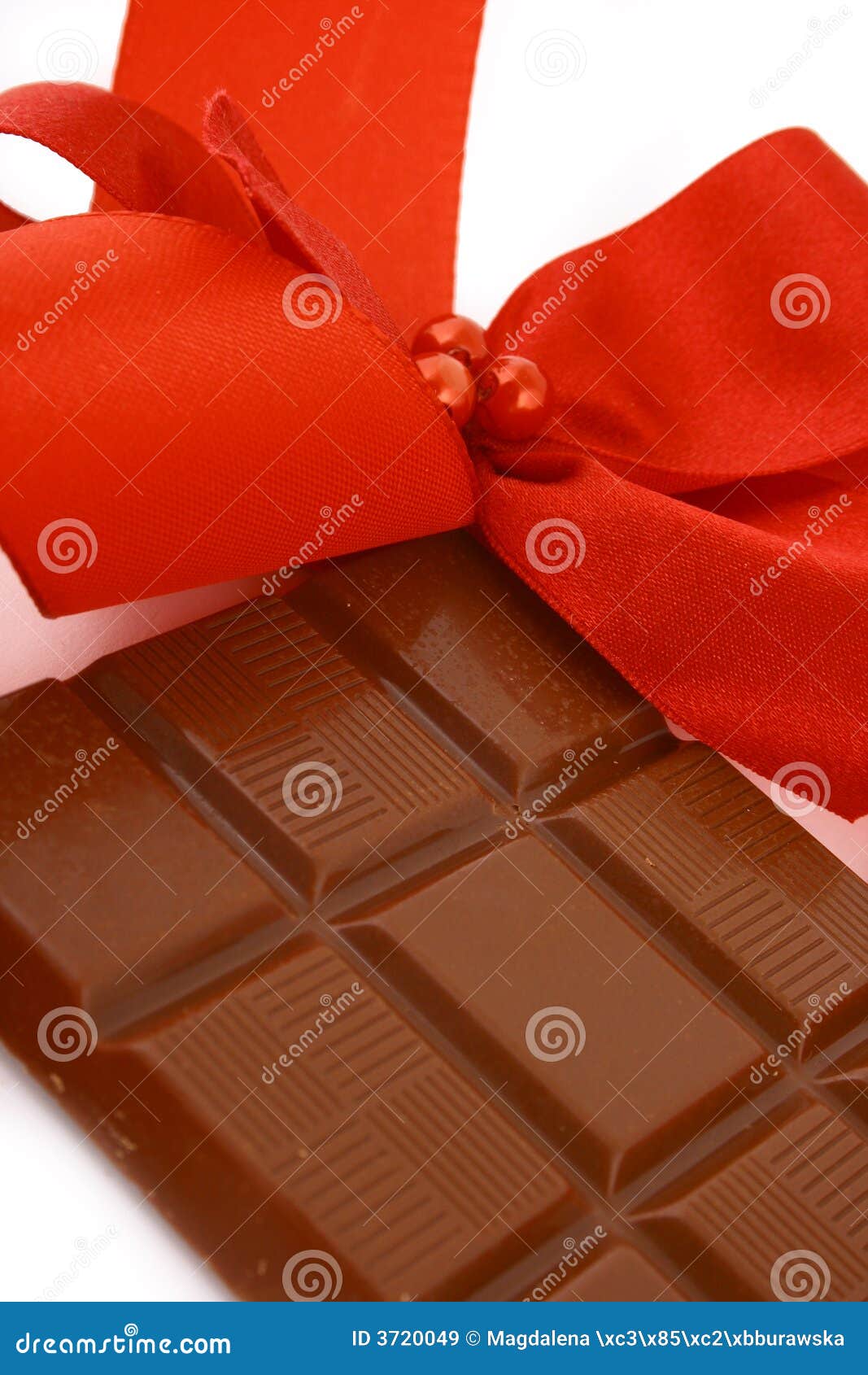 Xmas chocolate gift stock image. Image of creamy, pieces 3720049