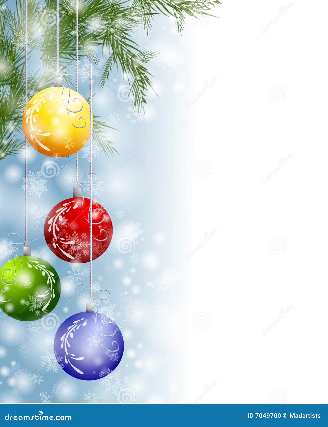 christmas ornament border clipart free - photo #35