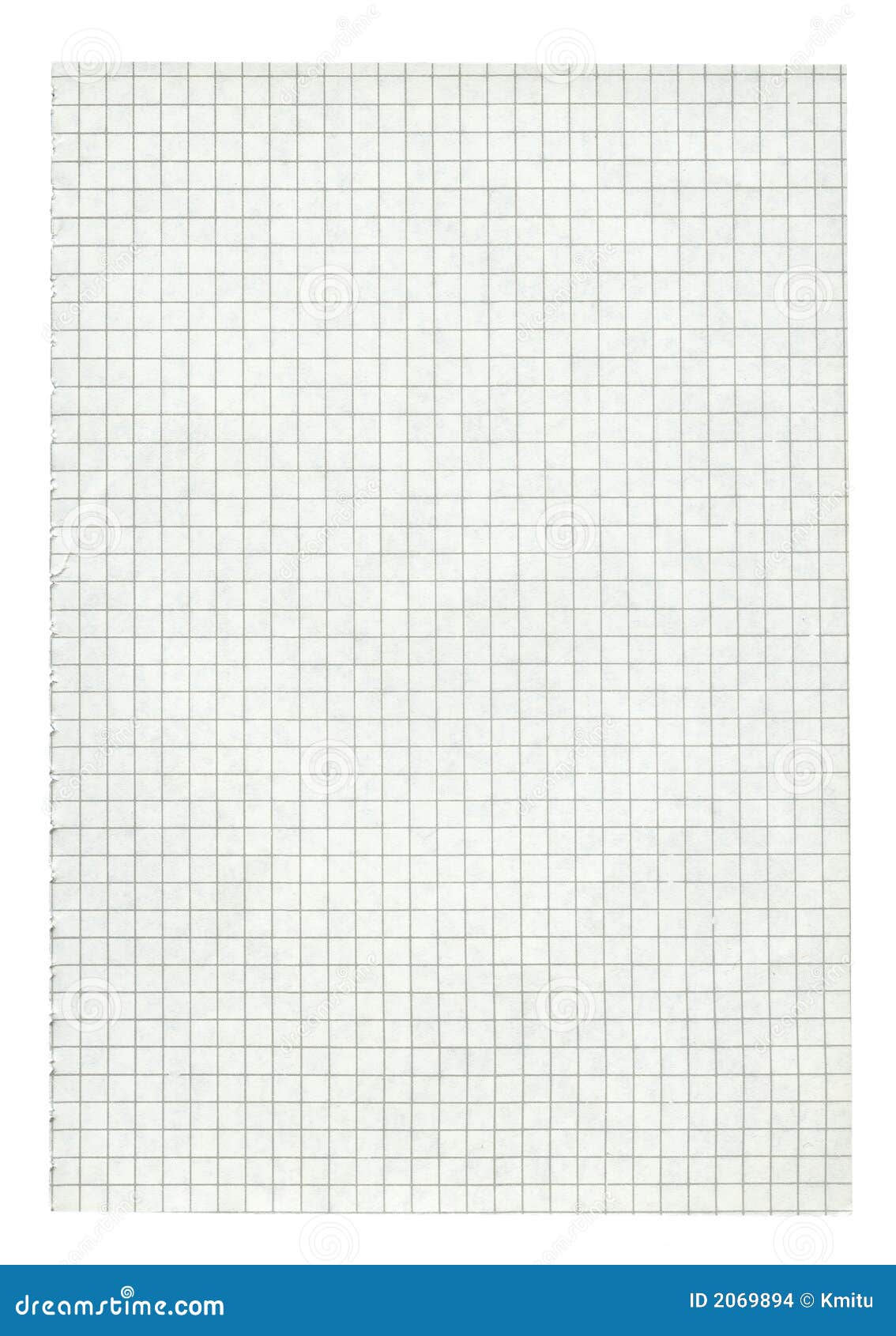 Squared Paper Sheet Texture, Background. Stock Photo CartoonDealer