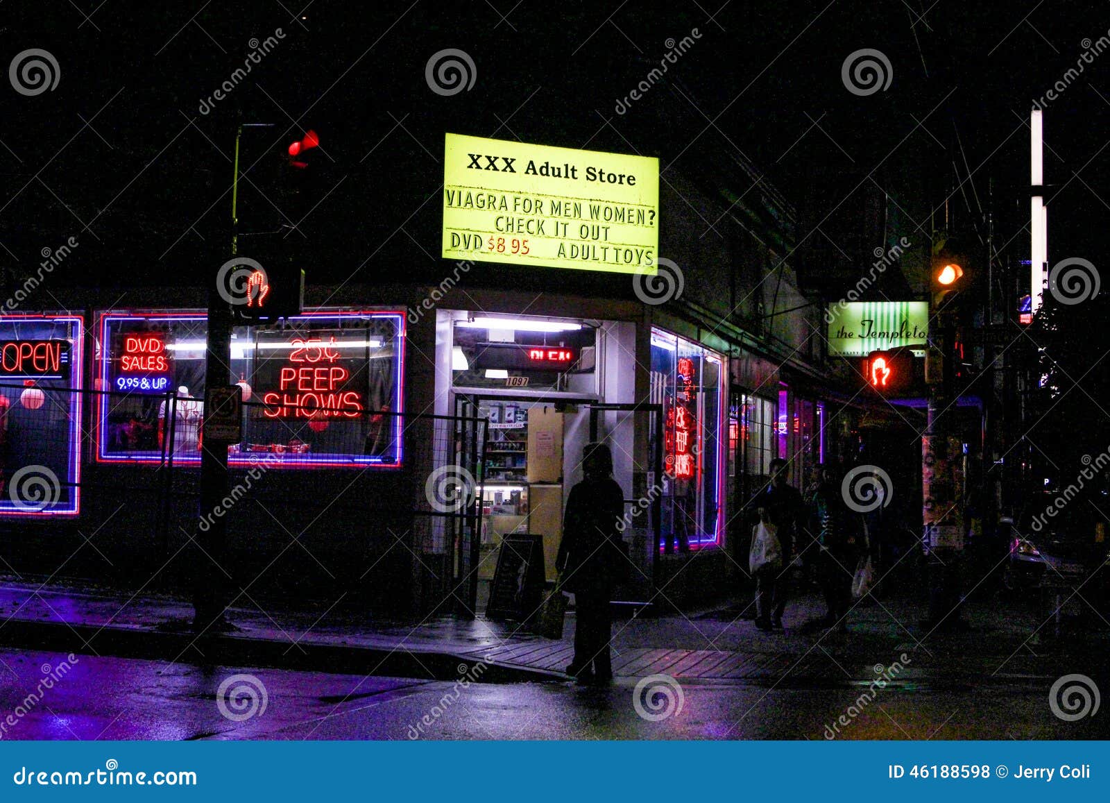 Vancouver Sex - XXX Adult Store, Granville Street, Vancouver, B.C. Editorial Stock Photo -  Image of span, burrard: 46188598