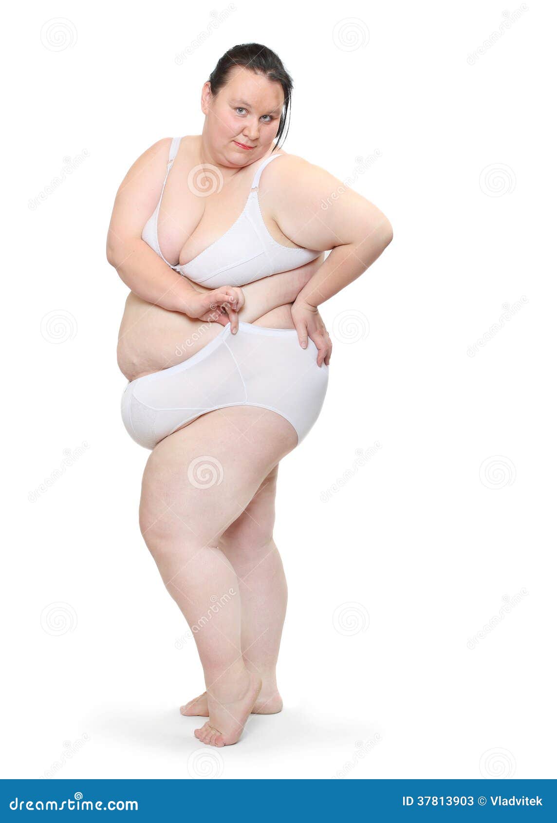 The XXXL Size Fashion Model. Stock Image - Image pleasure: 37813903