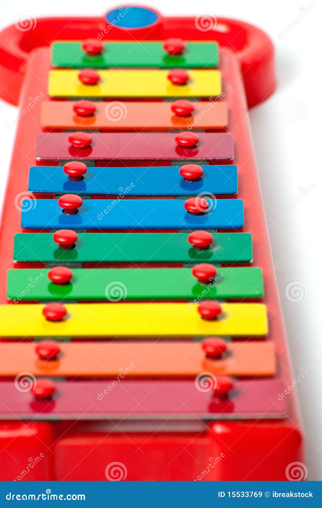 Xylophone Metallophone For Kids Selective Focus Royalty Free Stock