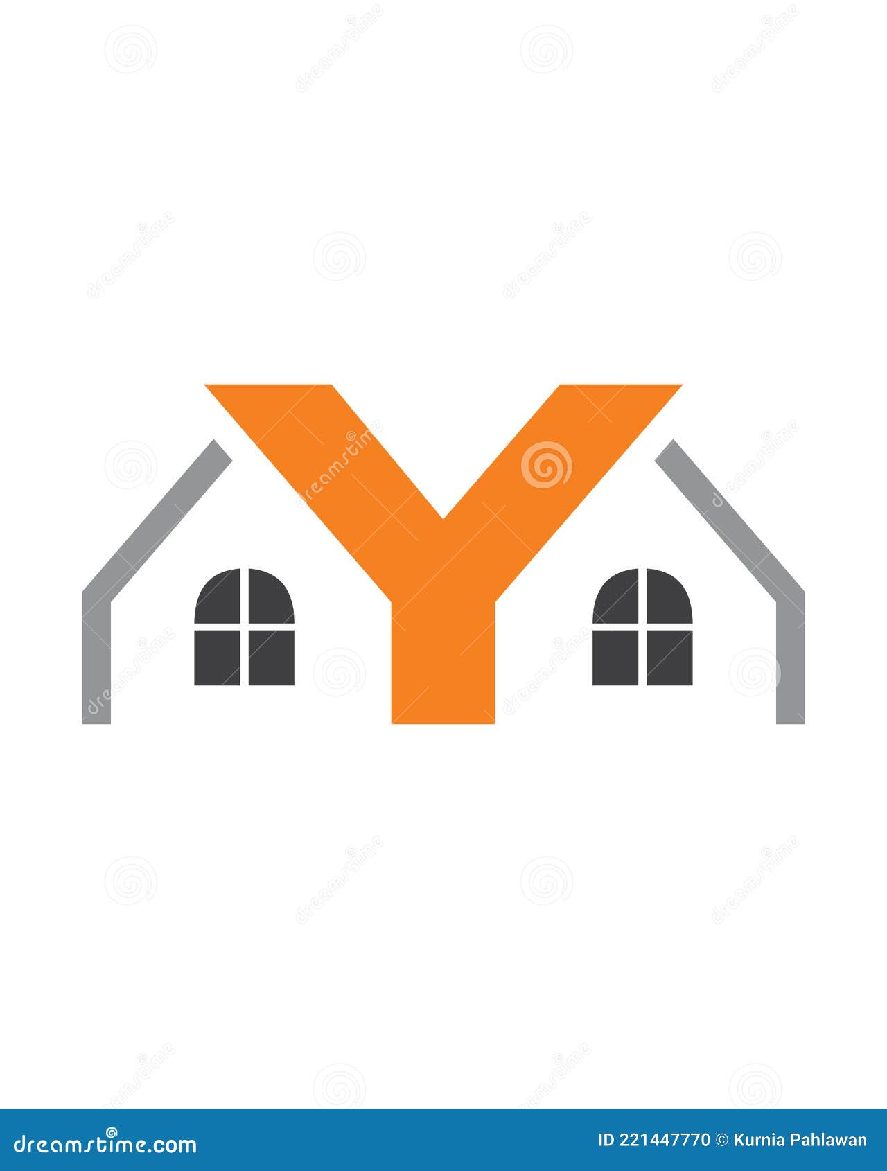 Y Construction Logo Initial Illustration de Vecteur Illustration du