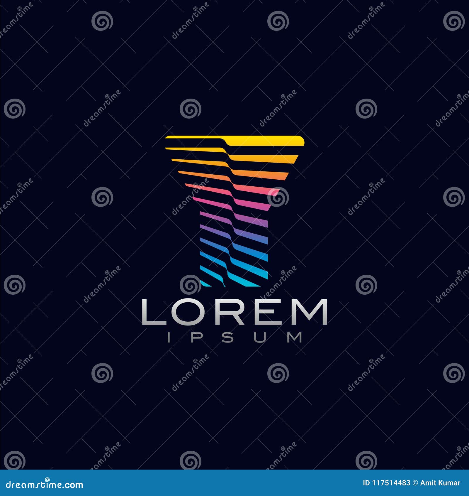 Y Letter Logo Design With Digital Gradient Line Creative Typography Logo Design Unique Alphabetic Brand Name Style Stock Vector Illustration Of Estate Company 117514483