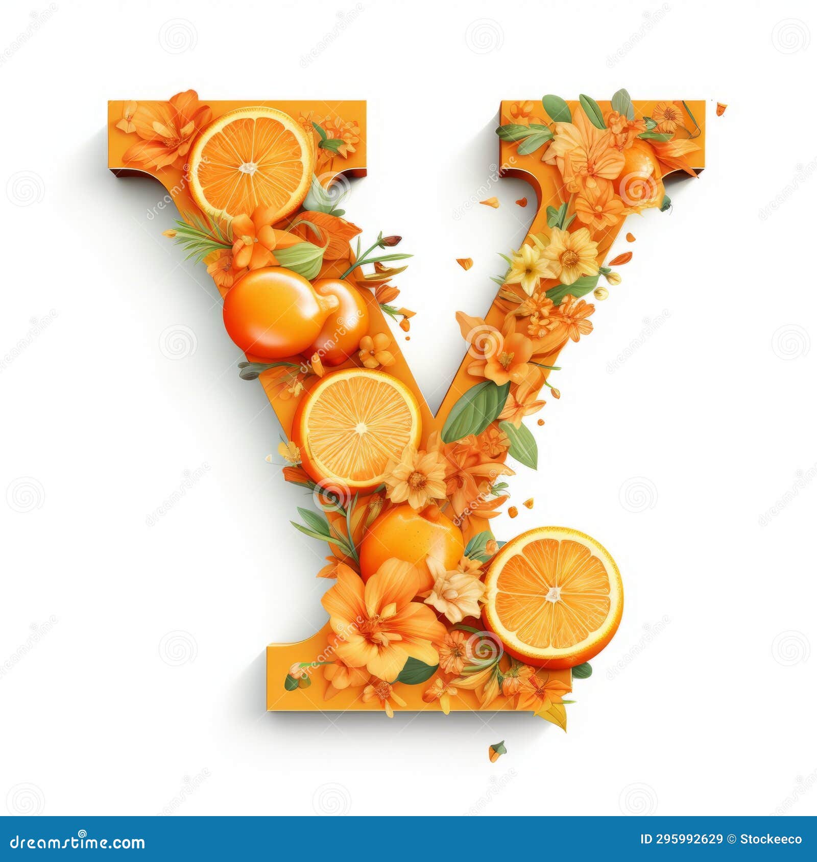 ic orange slice letter y -  