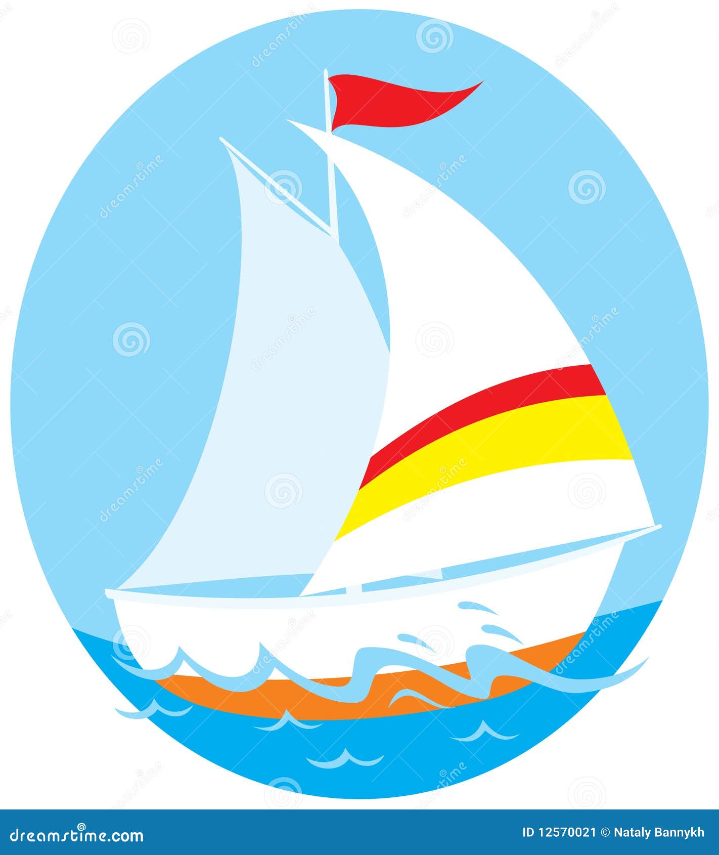 sail boat clip art