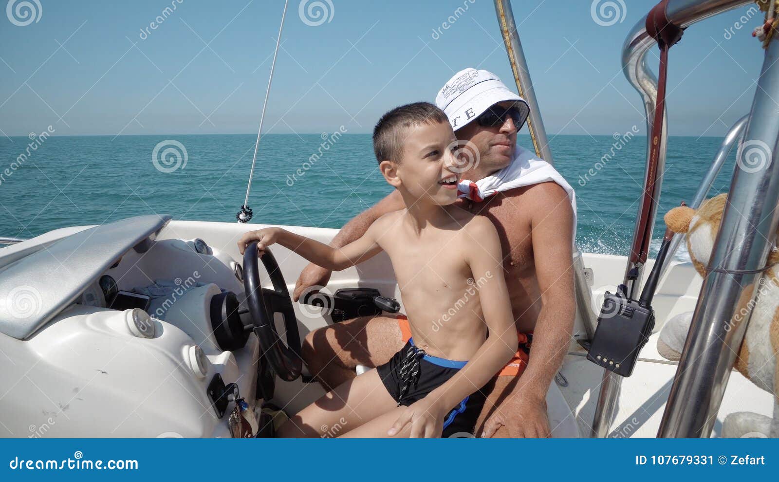 teaching on a yacht