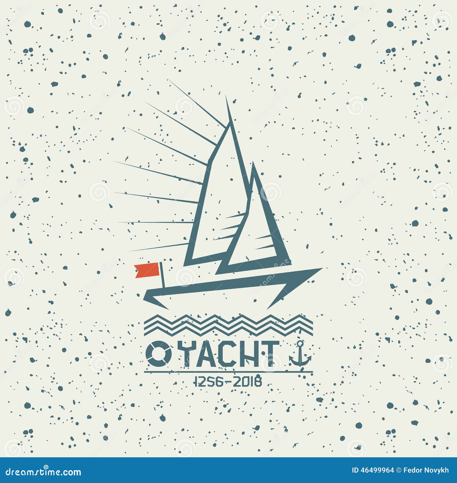 Yacht emblem stock vector. Illustration of logo, minimal 46499964