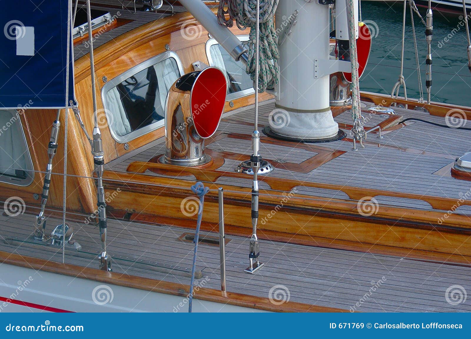 Yacht Equipment stock image. Image of portugal, social 671769