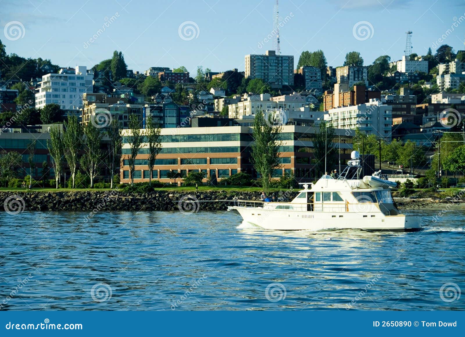 Yachting in Seattle stock photo. Image of navigate, trip 2650890