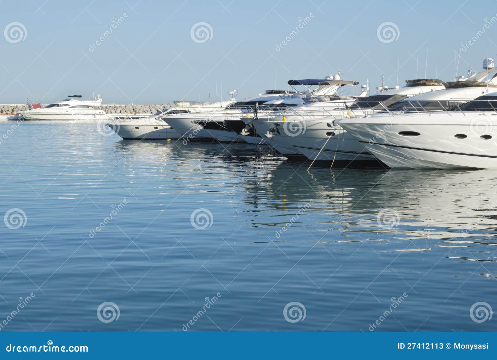 Yachts in a harbour stock image. Image of luxury, resort 27412113