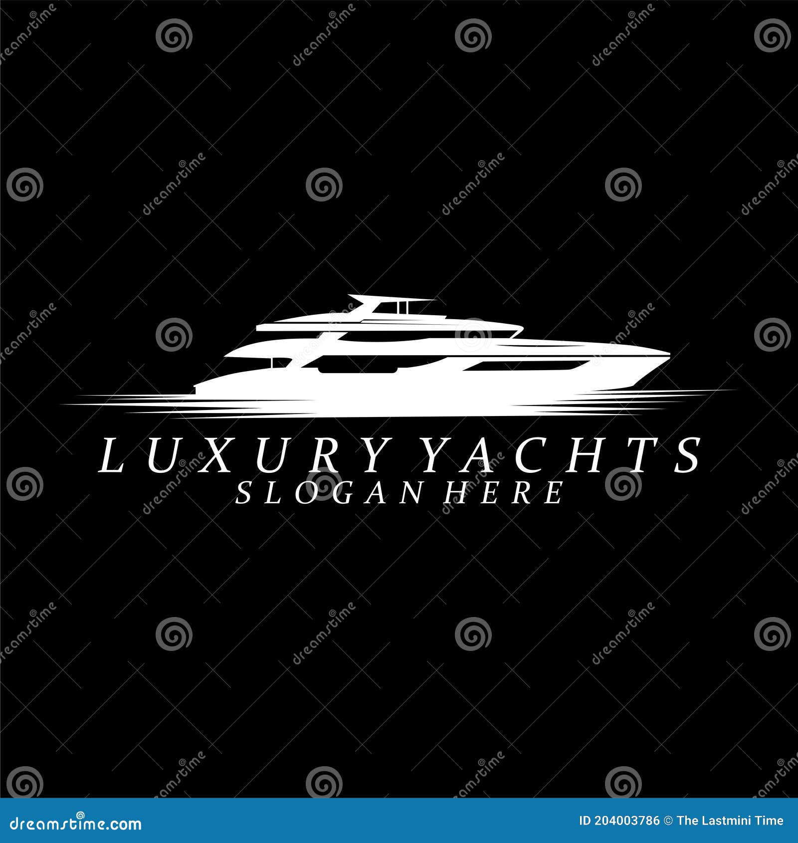 Yachts logo design stock vector. Illustration of flat 204003786