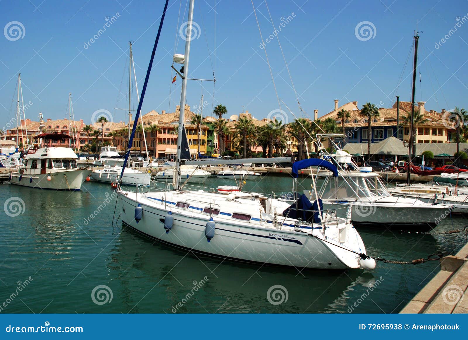 Yachts in Sotogrande Marina. Editorial Stock Photo - Image of andalusia ...