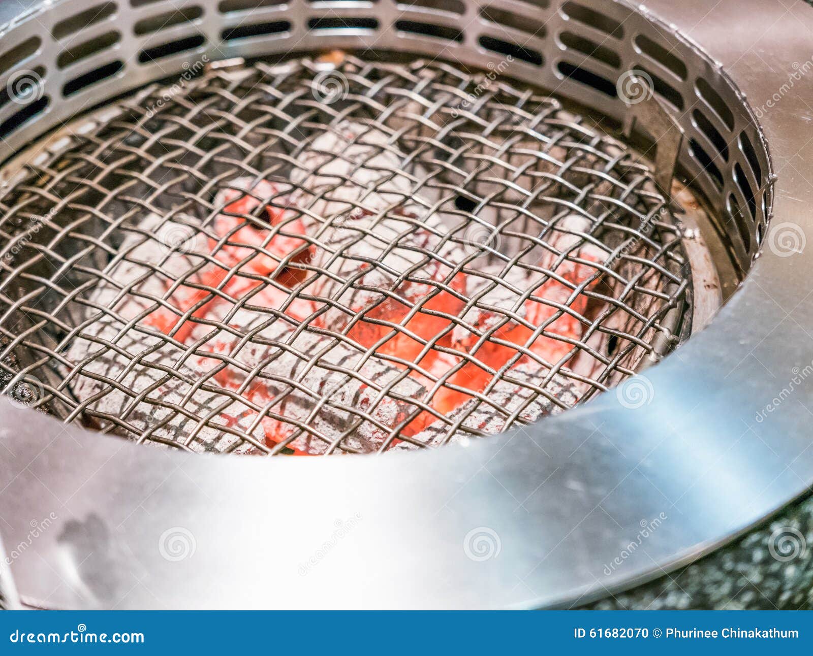 Yakiniku stove stock photo. Image of food, fire, cook 61682070