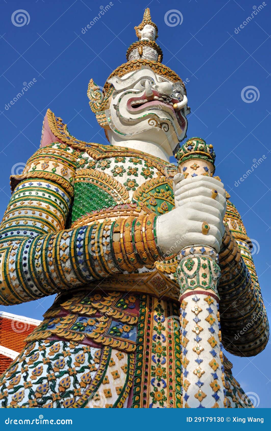 Yaksha Guardian Figure Stock Photo Image 29179130