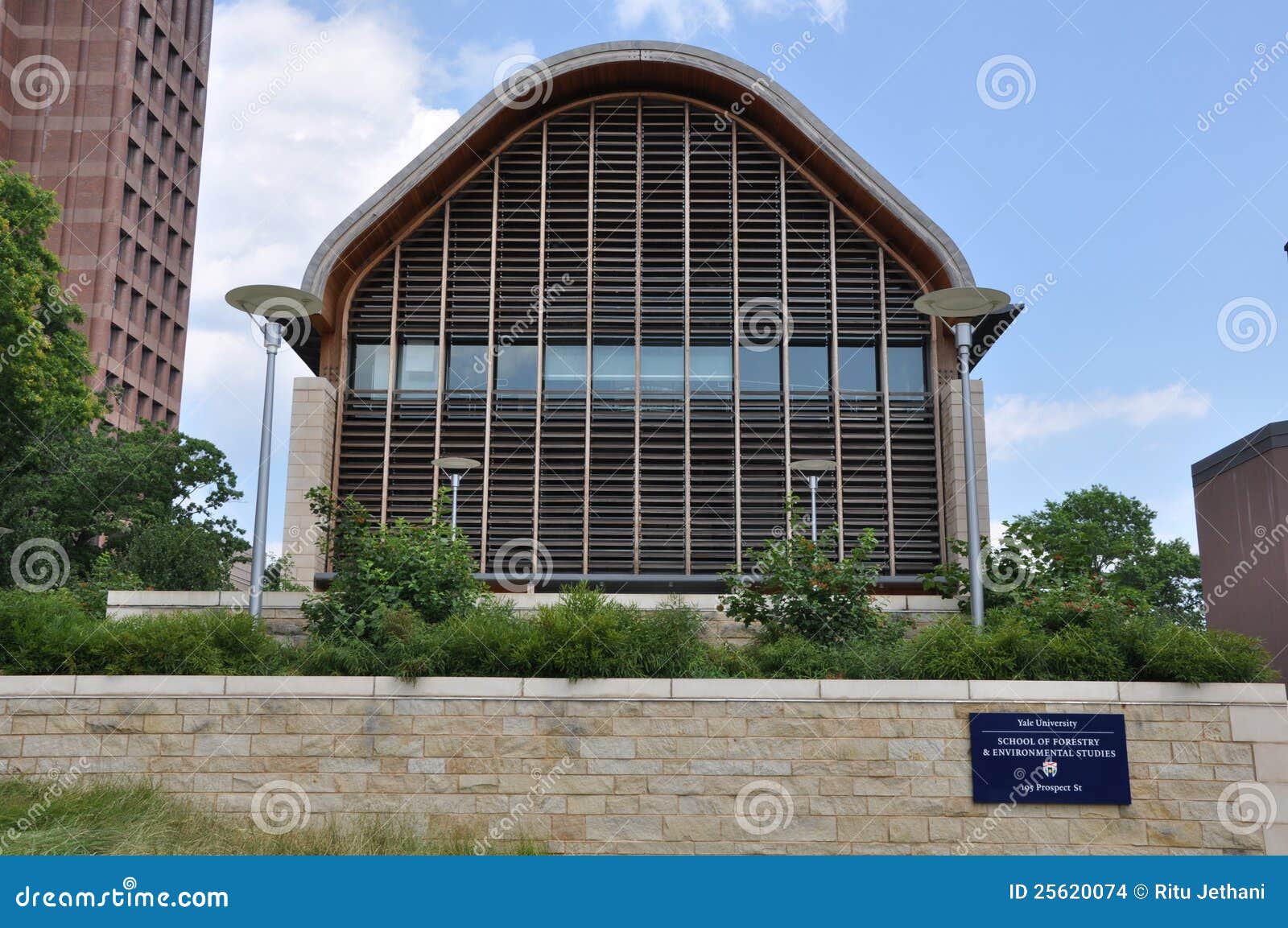 Yale School of Forestry & Environmental Studies Editorial Stock Image