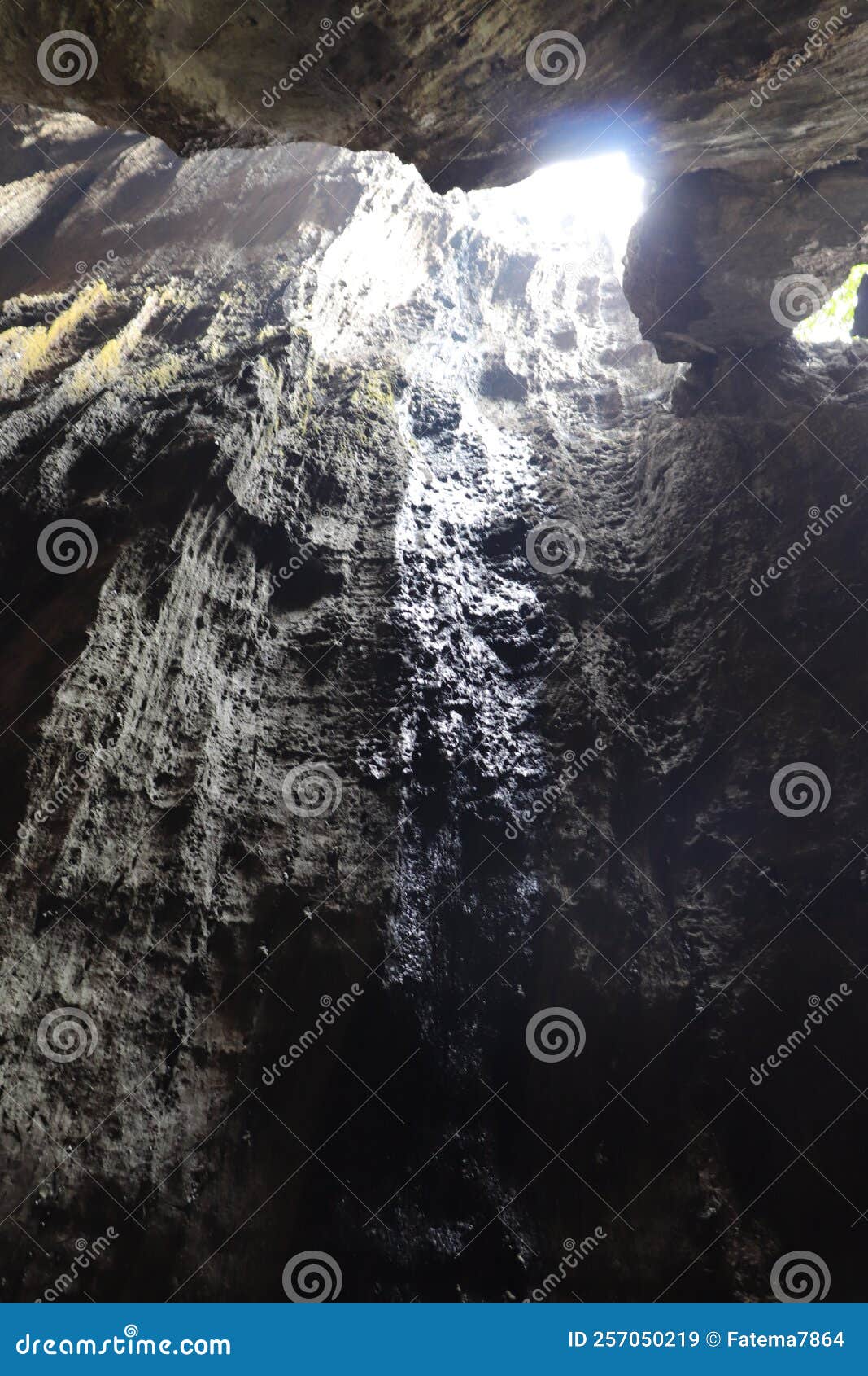 opening showing sunlight from inside yana caves - karnataka tourism - india adventure trip - hindu mythology