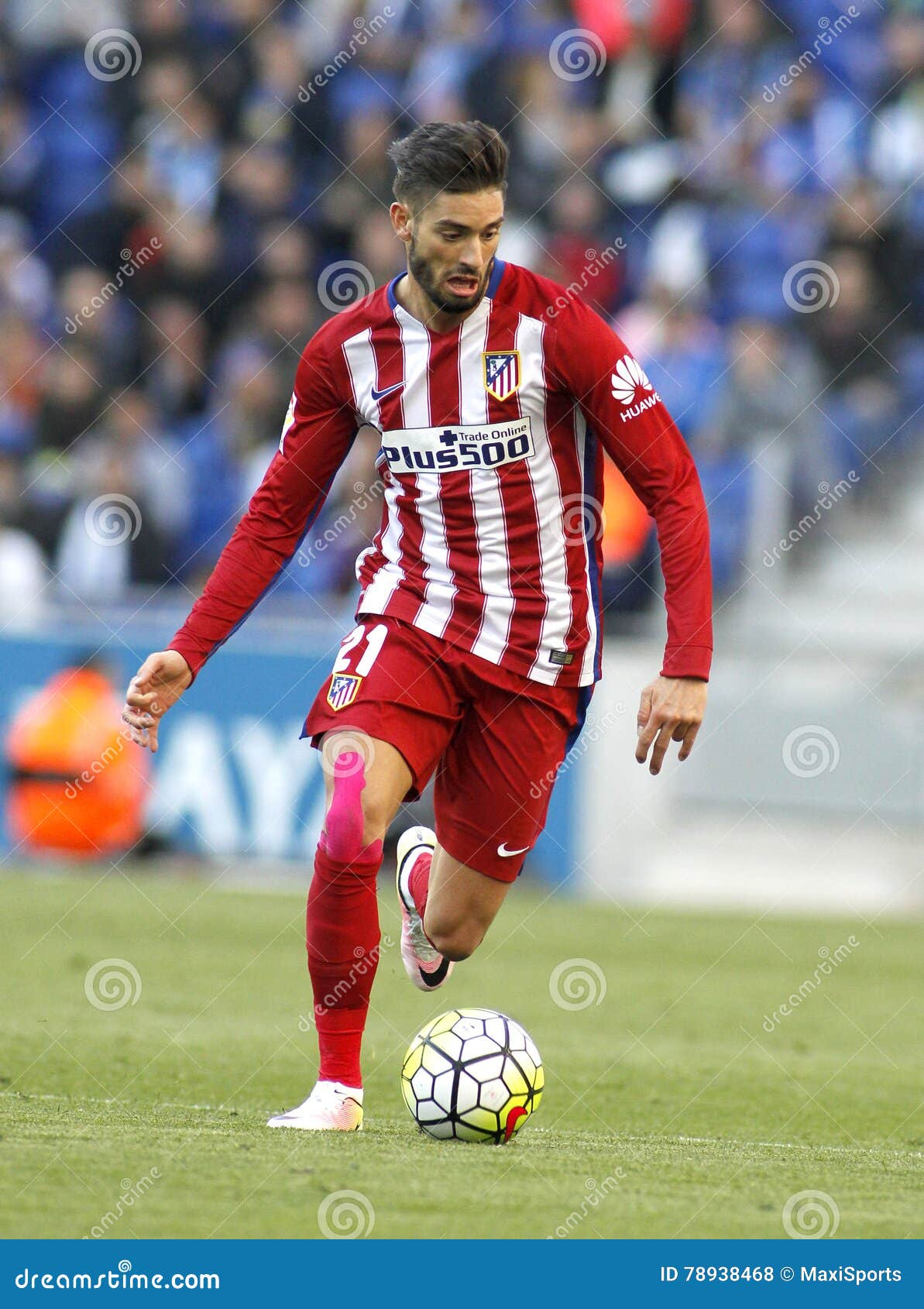 Yannick Ferreira Carrasco of Atletico Madrid Editorial Stock Photo ...