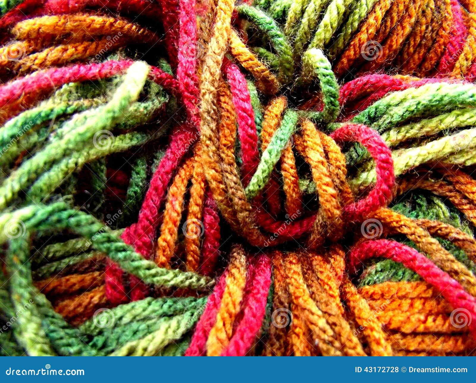 Yarn stock photo. Image of yarn, knitting, orange, craft 43172728