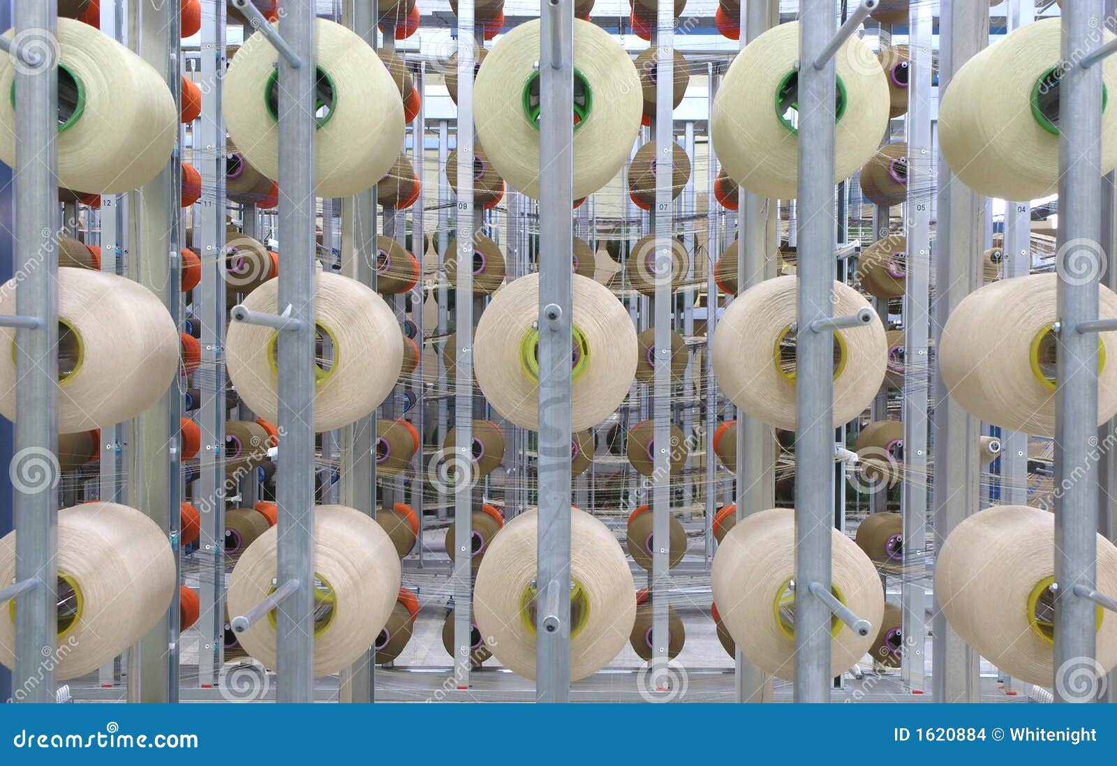 Yarn bobbin stock photo. Image of bobbin, thread, fiber 1620884