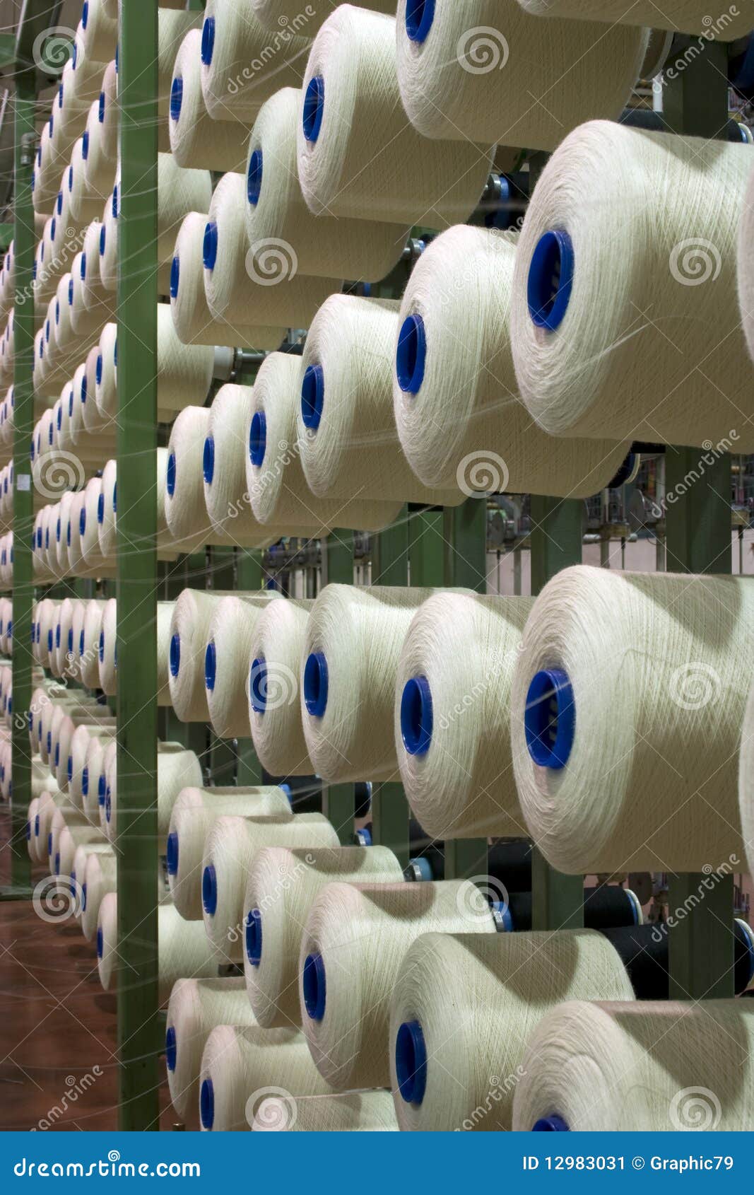 Yarn Bobbins stock image. Image of twist, spin, polyester 12983031