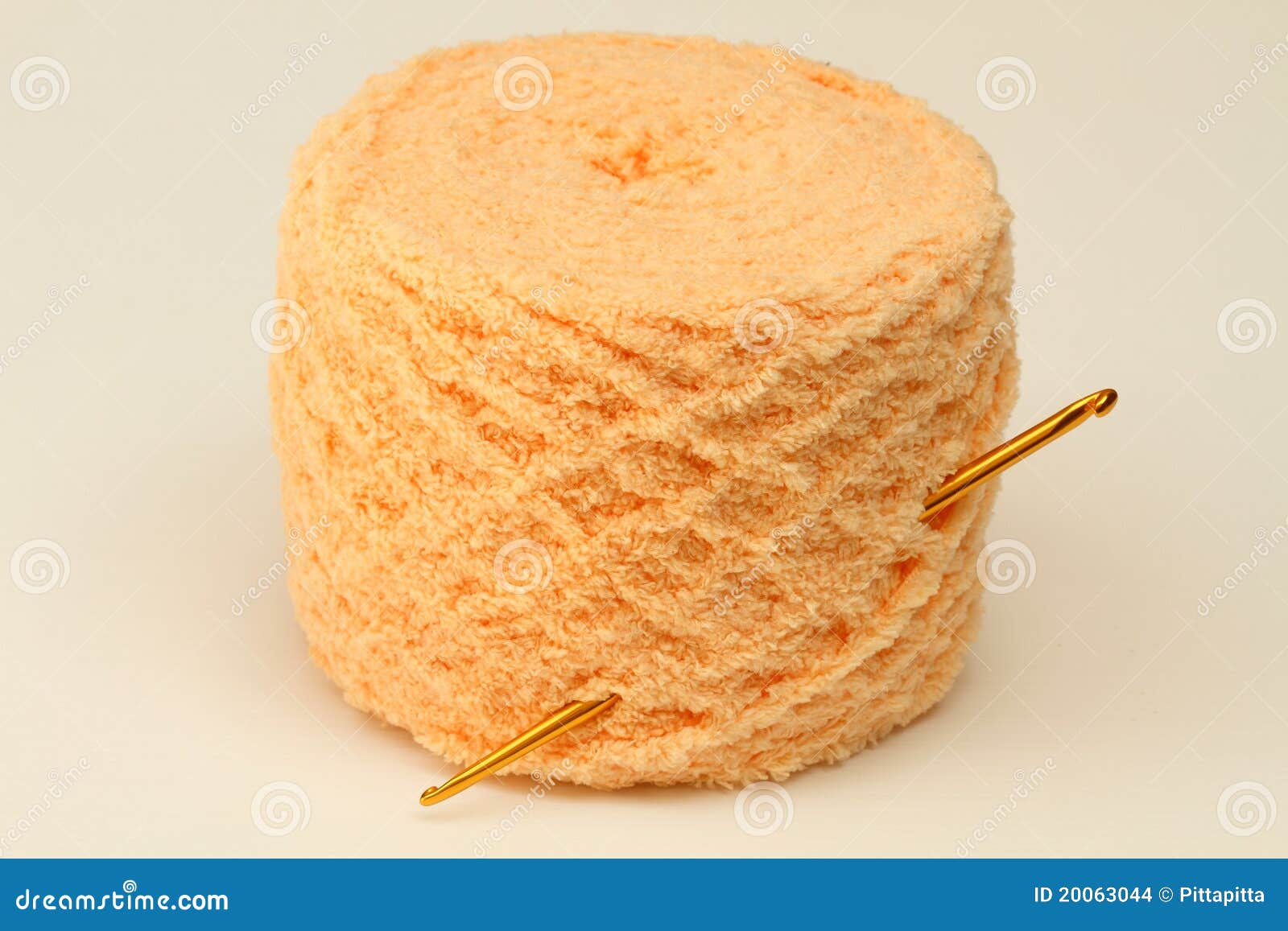 Yarn and crochet needle stock photo. Image of needles 20063044