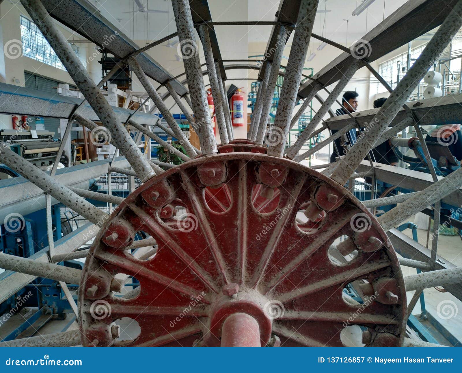 Yarn package holder stock image. Image of yarn, hold 137126857