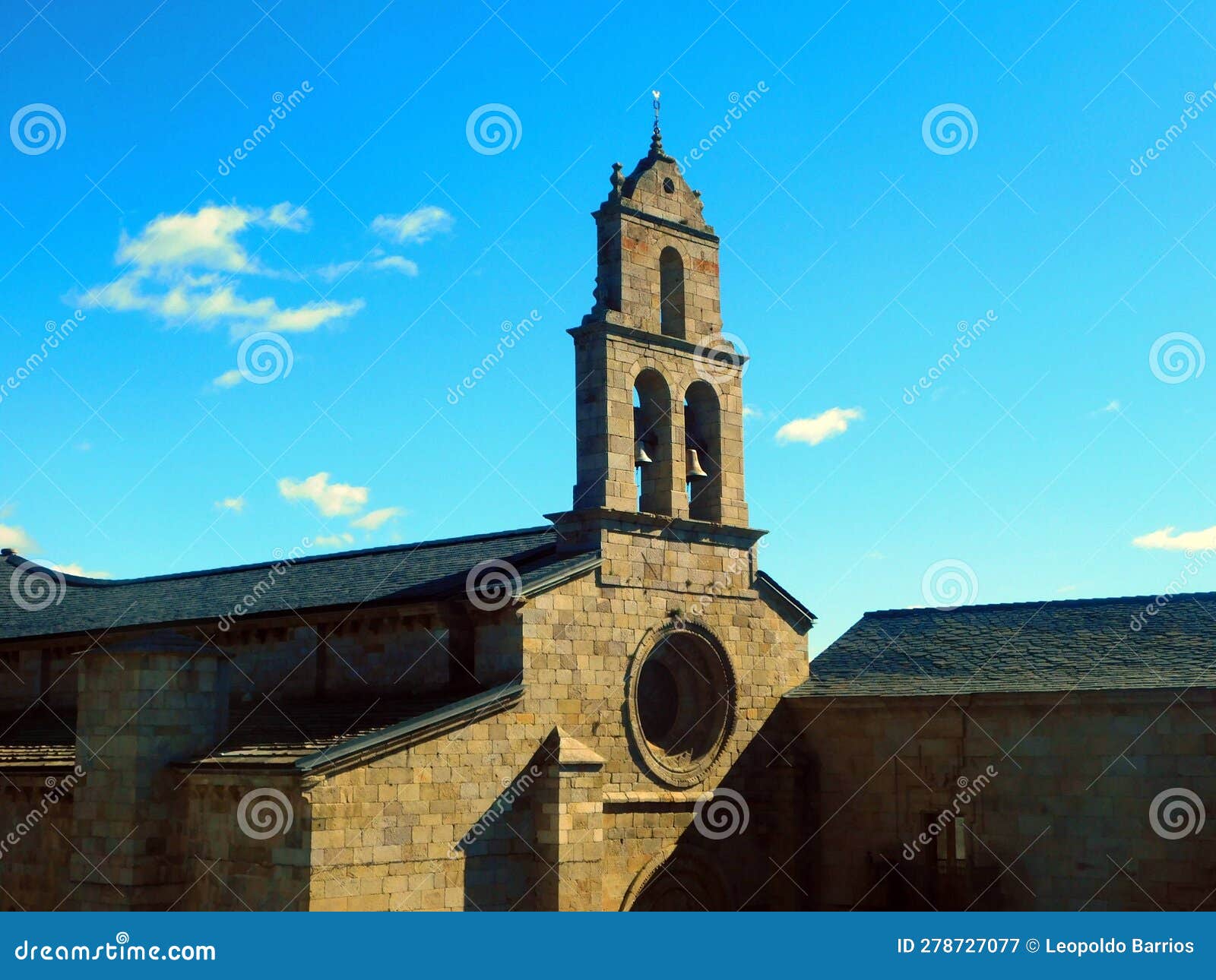 monastery of san martin of castaneda and lake of sanabria, zamora, spain