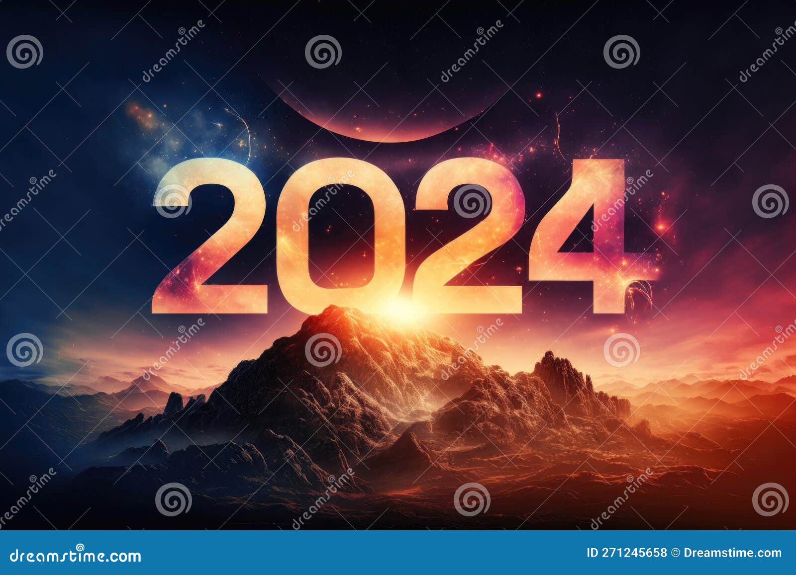 2024 a Year of Celebration and Numerical Significance. Happy New Year