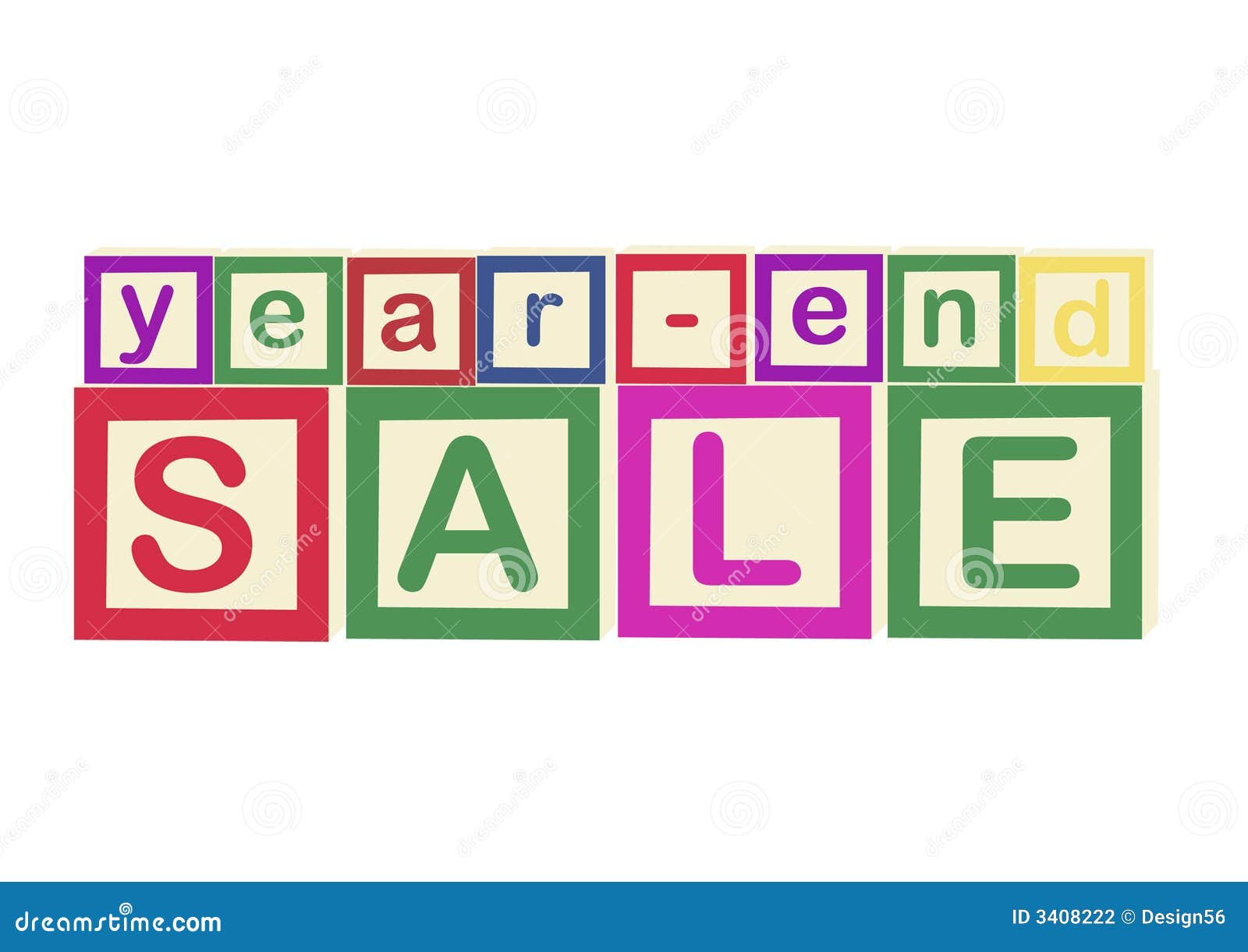 Year-end Sale Stock Photography - Image: 3408222