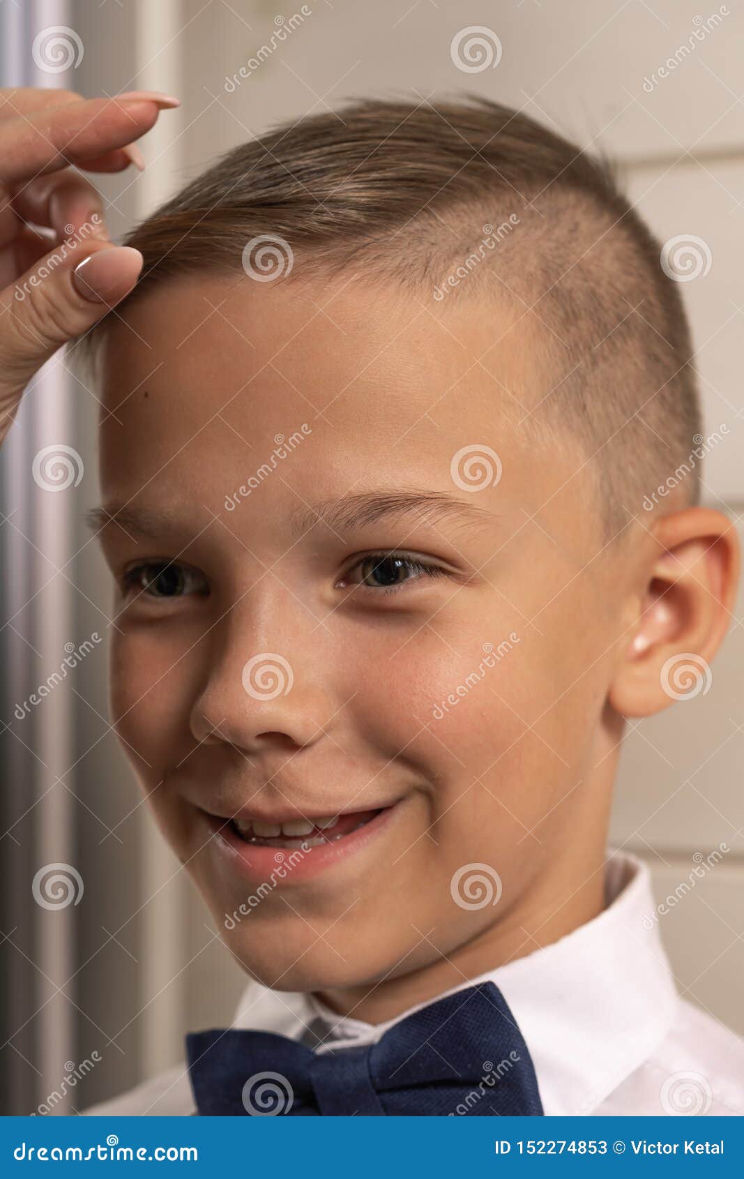 A 10-year-old Boy Prepares for School after a Long Summer Break. Back To  School Stock Image - Image of portrait, casual: 152274853